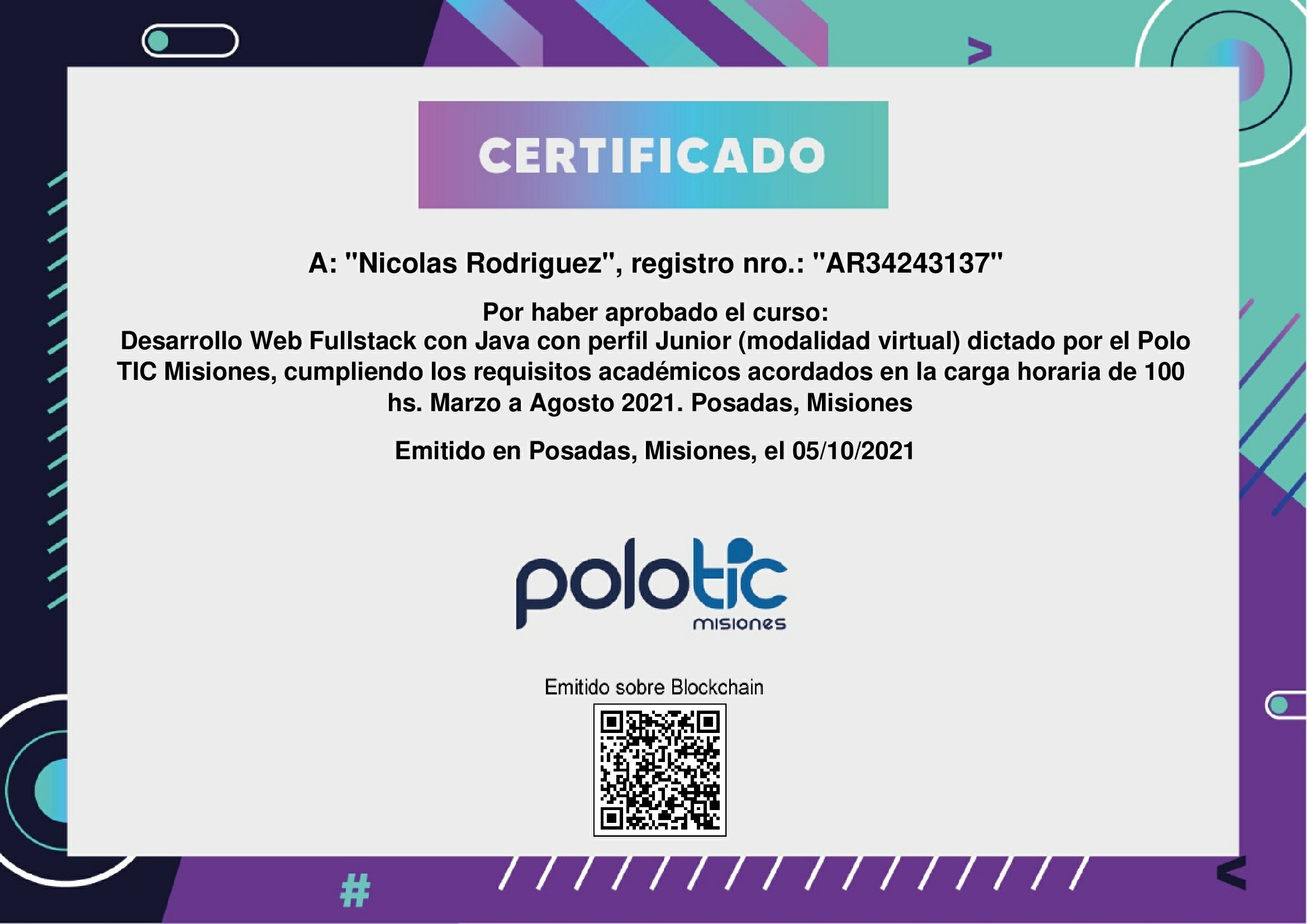 Certificado 1